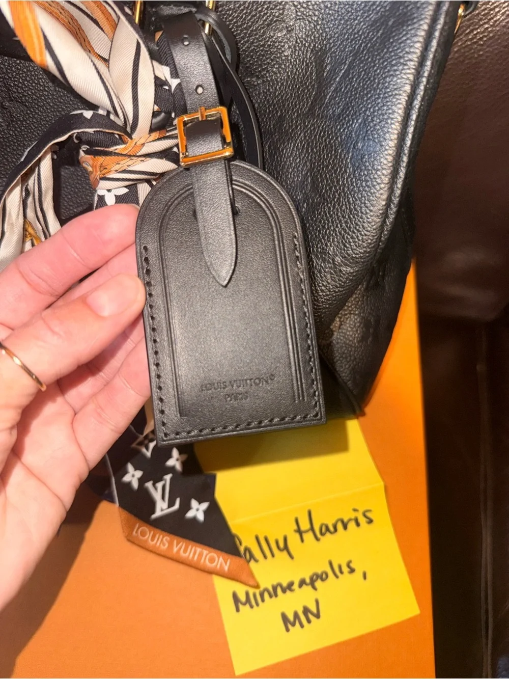 Louis Vuitton Speedy Soft 30 Handbag with Authentic Bandeau
